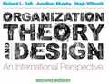 Cover: Organization Theory and Design - Cengage Learning EMEA