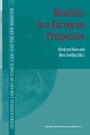 Cover: Bioethics in a European Perspective - Springer