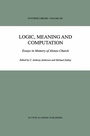 Cover: Logic, Meaning and Computation - Kluwer Academic Publishers