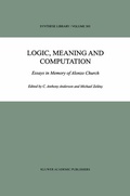 Cover: Logic, Meaning and Computation - Kluwer Academic Publishers