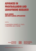 Cover: Advances in Prostaglandin and Leukotriene Research - Kluwer Academic Publishers