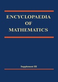 Cover: Encyclopaedia of Mathematics, Supplement III - Kluwer Academic Publishers