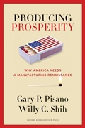 Cover: Producing Prosperity - Harvard Business Review Press