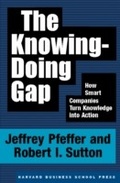 Cover: The Knowing-Doing Gap - Harvard Business Review Press