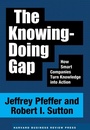 Cover: The Knowing-Doing Gap - Harvard Business Review Press