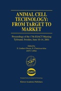 Cover: Animal Cell Technology: From Target to Market - Kluwer Academic Publishers