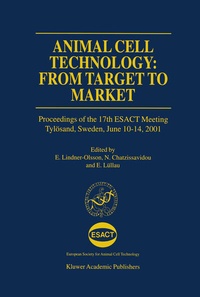 Enlarge image Cover: Animal Cell Technology: From Target to Market - Kluwer Academic Publishers