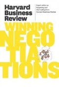 Cover: Harvard Business Review on Winning Negotiations - Harvard Business Review Press
