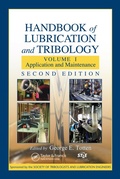 Cover: Handbook of Lubrication and Tribology - CRC Press