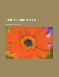 Cover: First Principles - Rarebooksclub.com