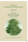 Cover: Studies in Comparative Germanic Syntax - Kluwer Academic Publishers