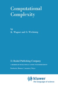 Abbildung von: Computational Complexity - Kluwer Academic Publishers