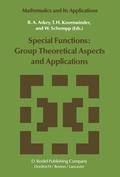 Cover: Special Functions: Group Theoretical Aspects and Applications - Springer
