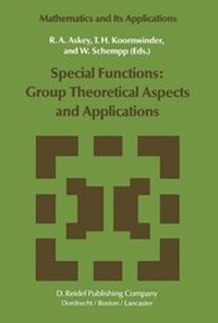 Enlarge image Cover: Special Functions: Group Theoretical Aspects and Applications - Kluwer Academic Publishers