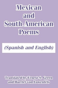 Abbildung von: Mexican and South American Poems - Fredonia Books (NL)