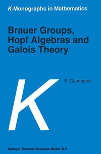 Abbildung von: Brauer Groups, Hopf Algebras and Galois Theory - Kluwer Academic Publishers
