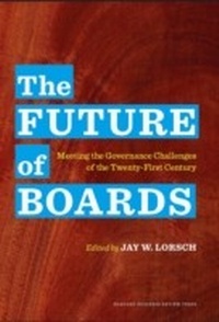 Enlarge image Cover: The Future of Boards - Harvard Business Review Press