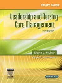 Abbildung von: Study Guide for Leadership and Nursing Care Management - Saunders