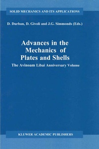 Enlarge image Cover: Advances in the Mechanics of Plates and Shells - Kluwer Academic Publishers