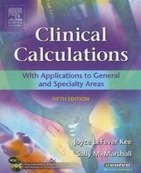 Abbildung von: Clinical Calculations - Saunders