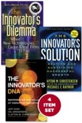 Cover: Disruptive Innovation: The Christensen Collection (The Innovator's Dilemma, The Innovator's Solution, The Innovator's DNA, and Harvard Business Review article "How Will You Measure Your Life?") (4 Items) - Harvard Business Review Press