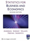 Cover: Statistics for Business and Economics - Cengage Learning EMEA