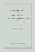 Cover: Natur und Geist: Vorlesungen Sommersemester 1919 - Springer