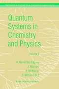 Cover: Quantum Systems in Chemistry and Physics - Kluwer Academic Publishers
