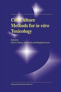 Cover: Cell Culture Methods for In Vitro Toxicology - Kluwer Academic Publishers