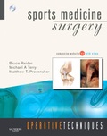 Cover: Operative Techniques: Sports Medicine Surgery - Saunders
