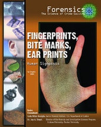 Enlarge image Cover: Fingerprints, Bite Marks, Ear Prints - Mason Crest Publishers