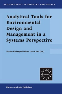 Abbildung von: Analytical Tools for Environmental Design and Management in a Systems Perspective - Kluwer Academic Publishers