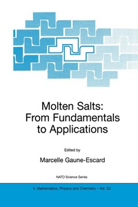 Abbildung von: Molten Salts - Springer