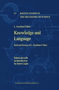 Cover: Knowledge and Language - Kluwer Academic Publishers