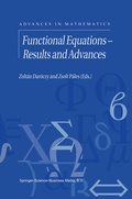 Cover: Functional Equations - Results and Advances - Kluwer Academic Publishers