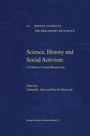 Cover: Science, History and Social Activism - Kluwer Academic Publishers