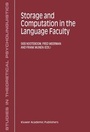 Cover: Storage and Computation in the Language Faculty - Kluwer Academic Publishers