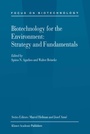 Cover: Biotechnology for the Environment: Strategy and Fundamentals - Springer