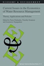 Cover: Current Issues in the Economics of Water Resource Management - Springer