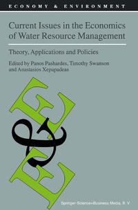 Enlarge image Cover: Current Issues in the Economics of Water Resource Management - Springer