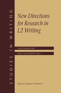 Abbildung von: New Directions for Research in L2 Writing - Springer