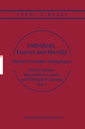 Cover: Individuals, Essence and Identity - Springer