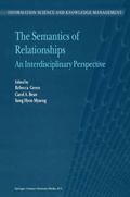Cover: The Semantics of Relationships - Springer