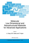 Cover: Molecular Low Dimensional and Nanostructured Materials for Advanced Applications - Springer