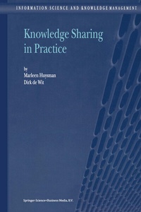 Enlarge image Cover: Knowledge Sharing in Practice - Springer