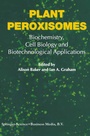 Cover: Plant Peroxisomes - Springer