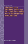 Cover: Generalized Optimal Control of Linear Systems with Distributed Parameters - Springer