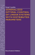 Cover: Generalized Optimal Control of Linear Systems with Distributed Parameters - Springer