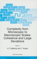 Cover: Complexity from Microscopic to Macroscopic Scales: Coherence and Large Deviations - Springer