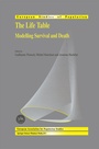 Cover: The Life Table - Springer